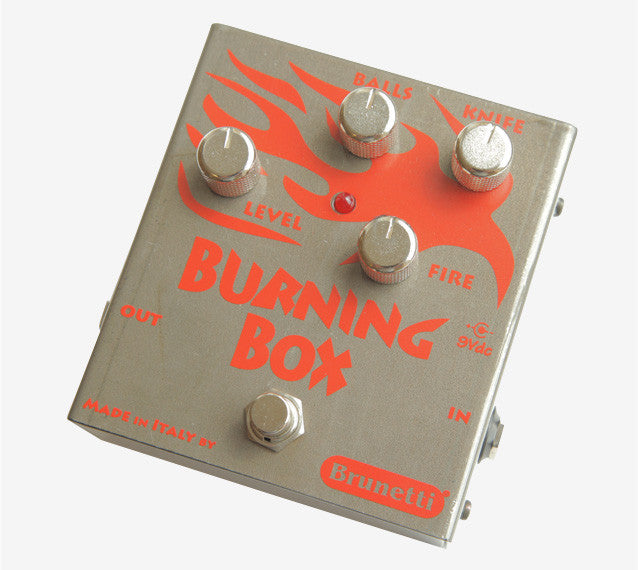 Burning Box Distortion Stomp Box