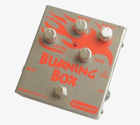 Burning Box Distortion Stomp Box